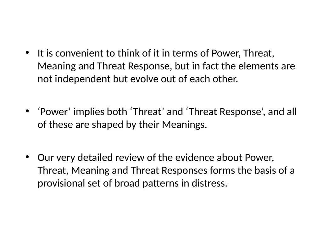 The Power Threat Meaning Framework #PTMFramework - slide 19 of 76