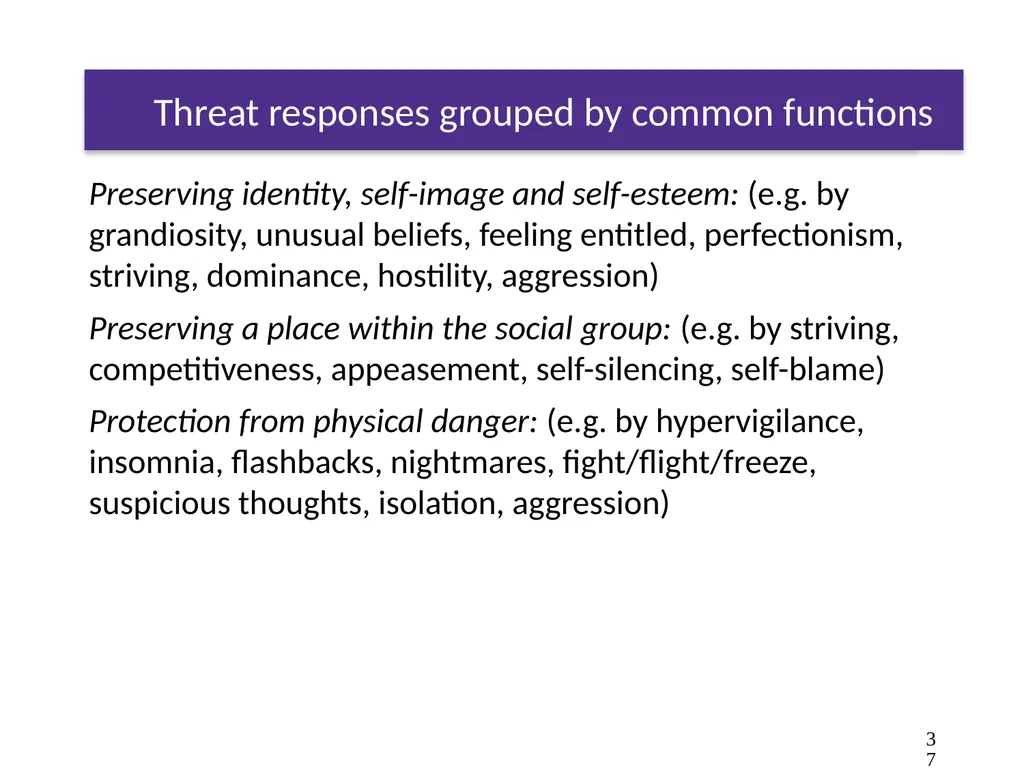 The Power Threat Meaning Framework #PTMFramework - slide 37 of 76
