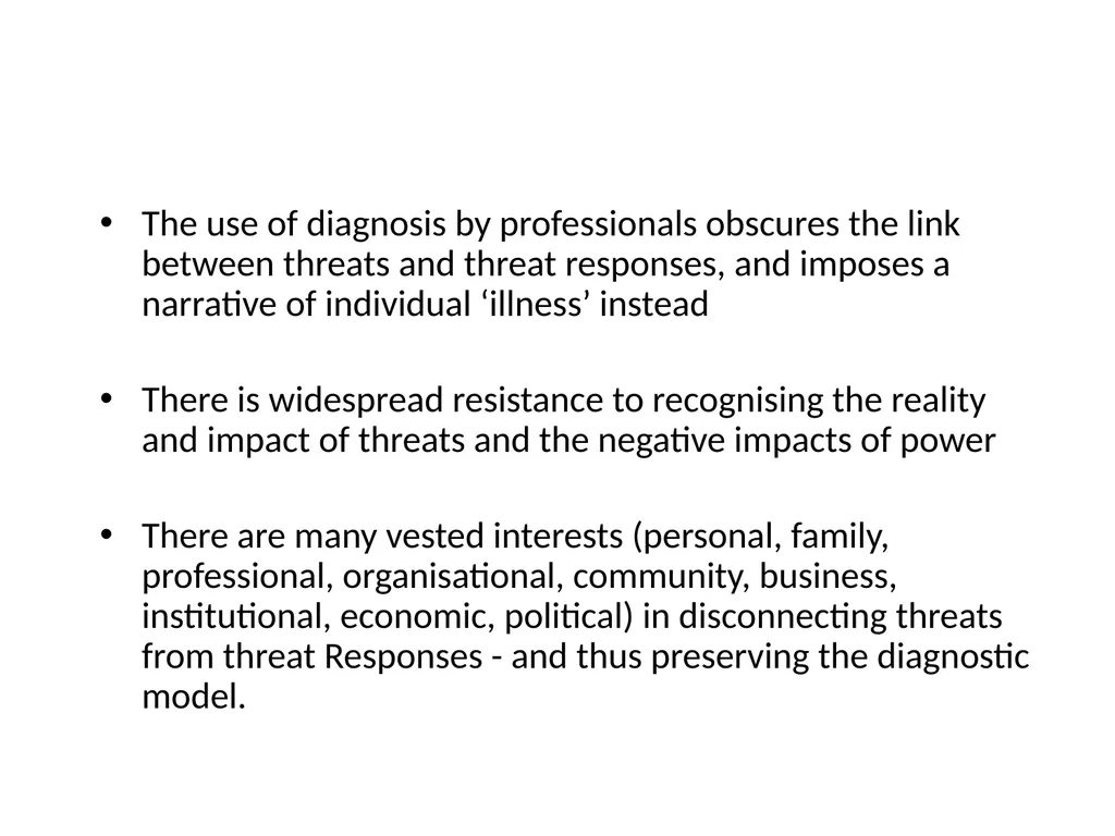 The Power Threat Meaning Framework #PTMFramework - slide 41 of 76