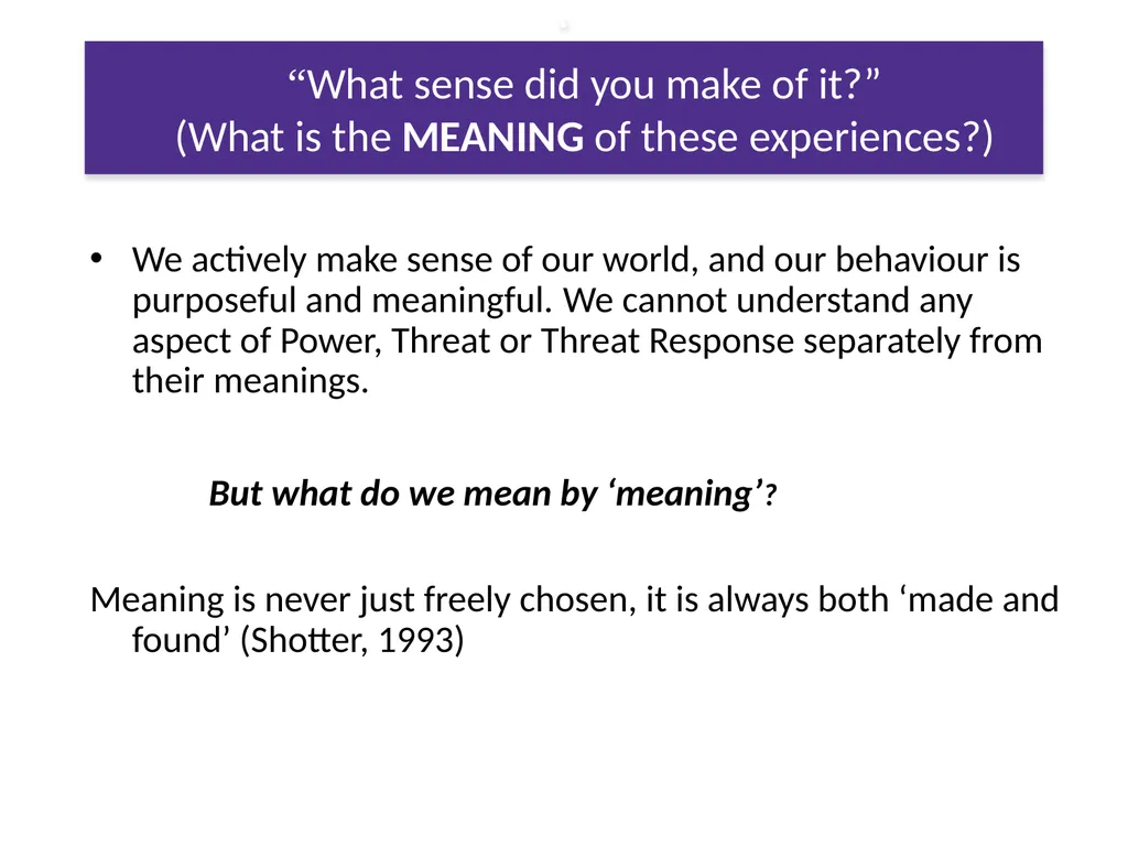 The Power Threat Meaning Framework #PTMFramework - slide 28 of 76