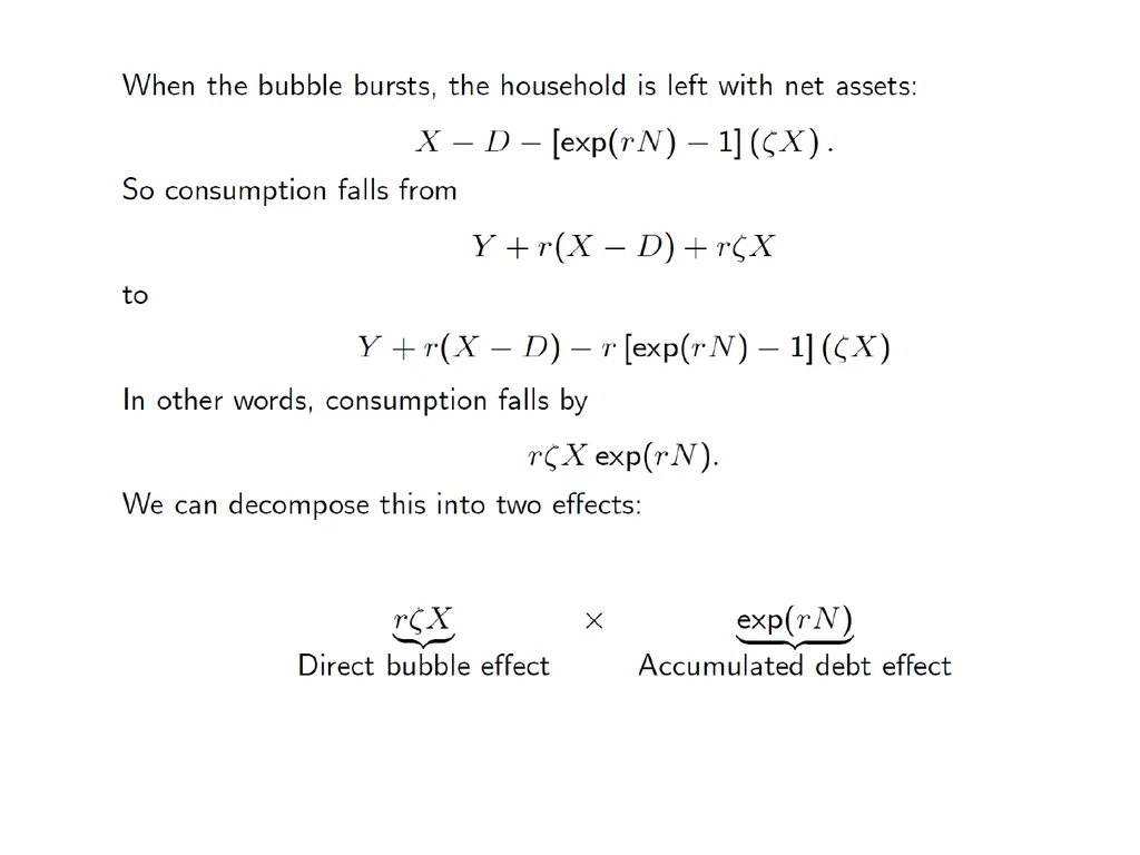 Bubble Economics David Laibson Econometric Society - slide 51 of 67