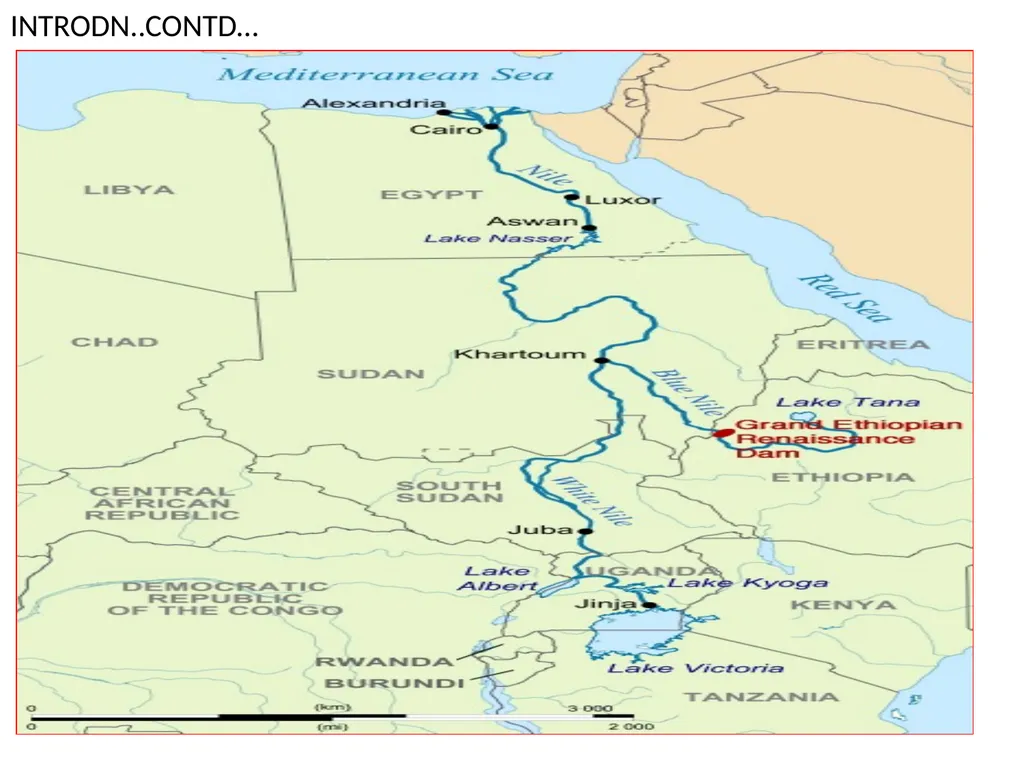 DISTRIBUTIONAL CONFLICT OVER BLUE NILE RIVER BASIN - slide 4 of 27