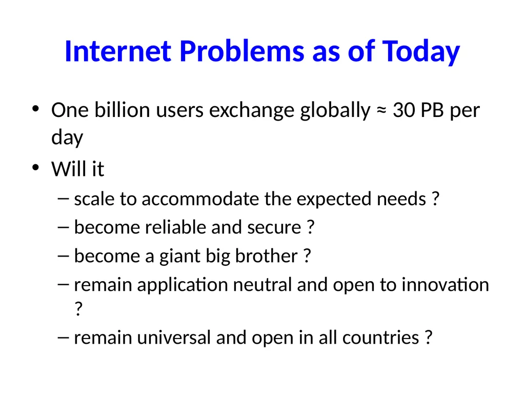 Internet — Past, Present (and Future) José - slide 35 of 48