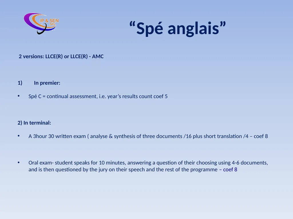 The new baccalaureate What has changed? What is - slide 8 of 24