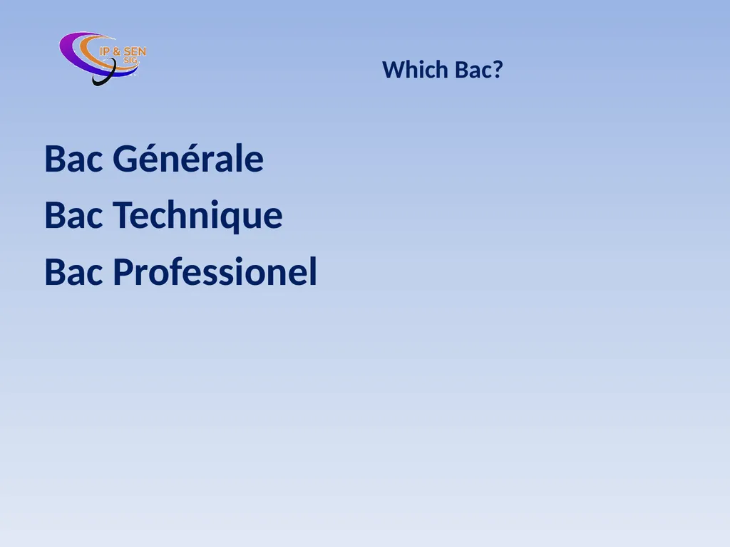 The new baccalaureate What has changed? What is - slide 2 of 24