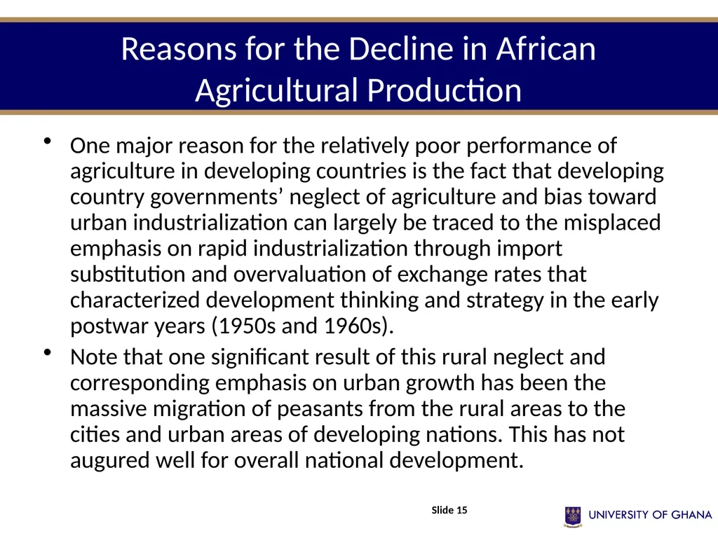 POLI 211 Introduction to Development Studies - slide 15 of 25