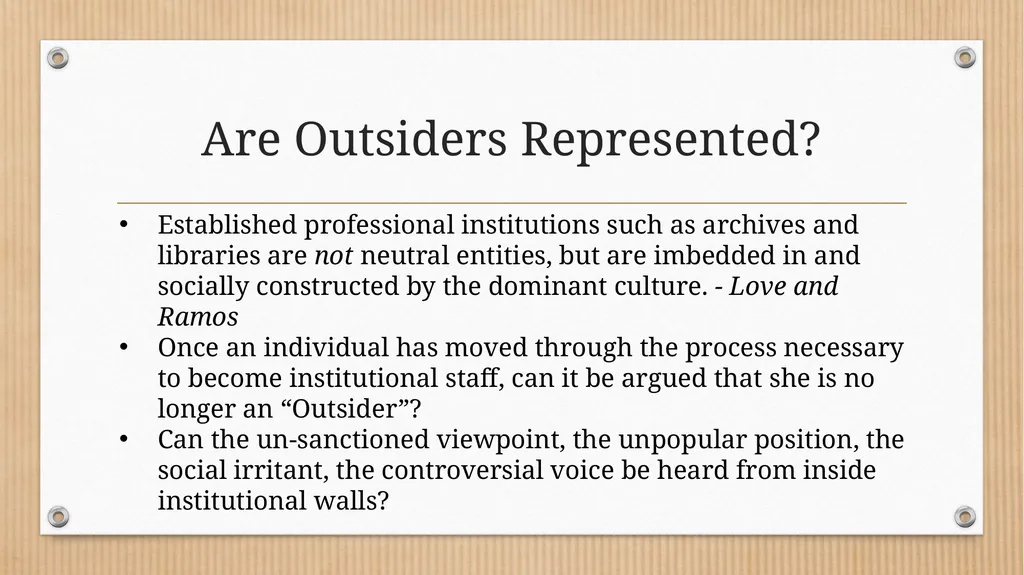 “Some Methodical Person”: Querying Virginia - slide 32 of 51