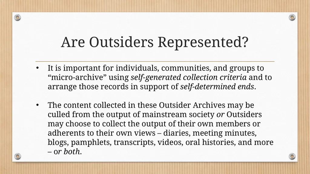 “Some Methodical Person”: Querying Virginia - slide 33 of 51