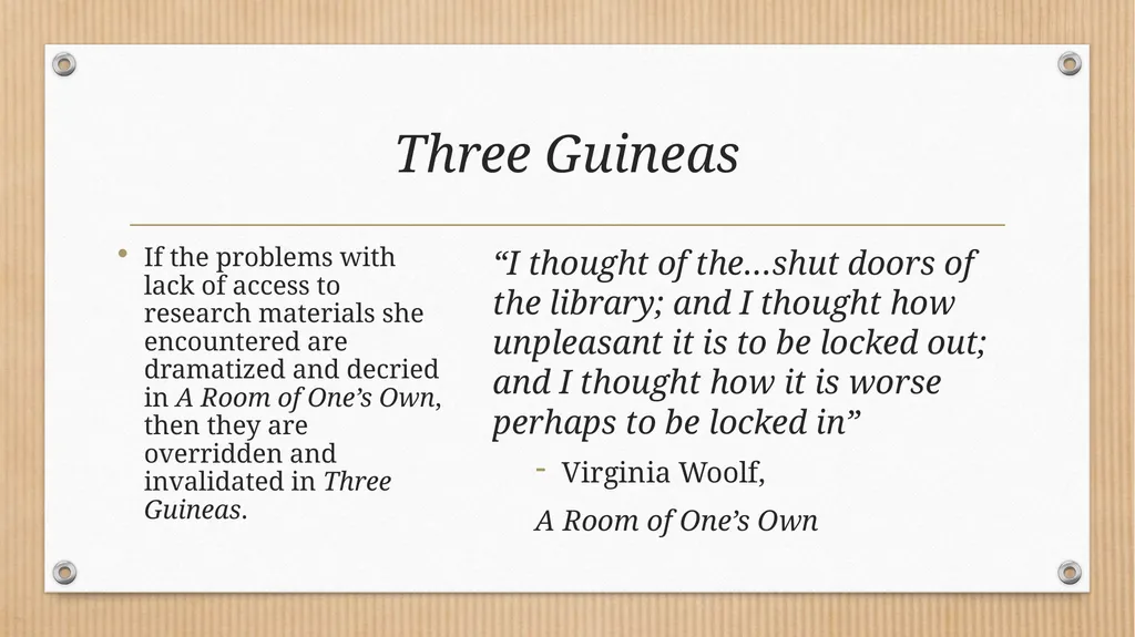 “Some Methodical Person”: Querying Virginia - slide 11 of 51