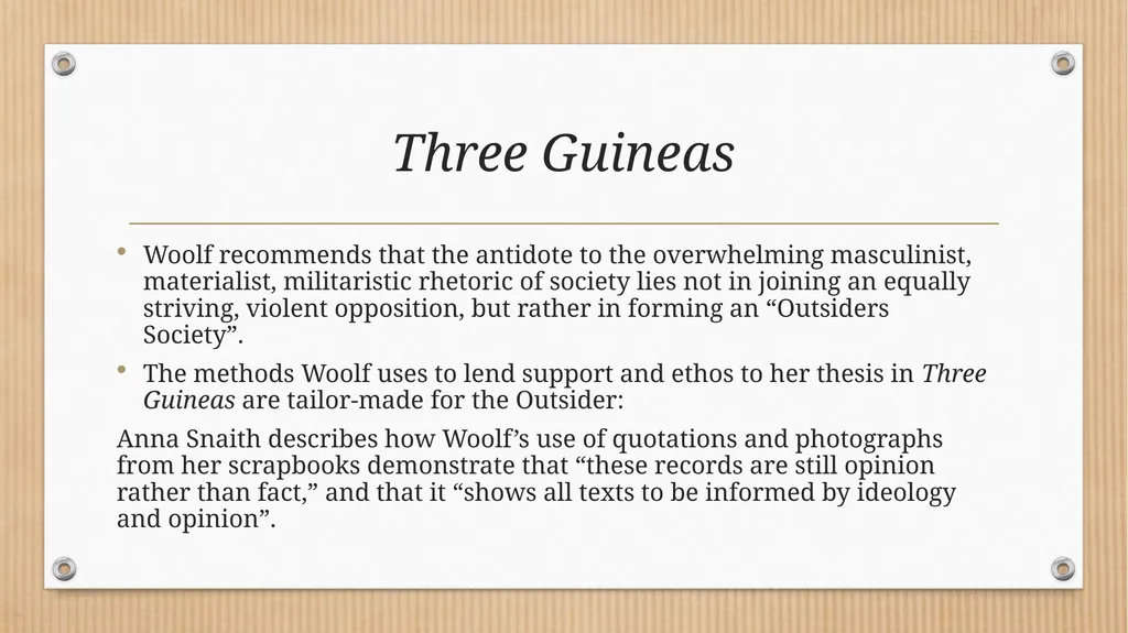 “Some Methodical Person”: Querying Virginia - slide 13 of 51