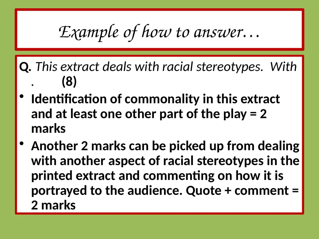 Drama Today we will be learning about: The - slide 92 of 94