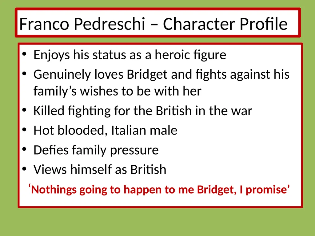 Drama Today we will be learning about: The - slide 72 of 94