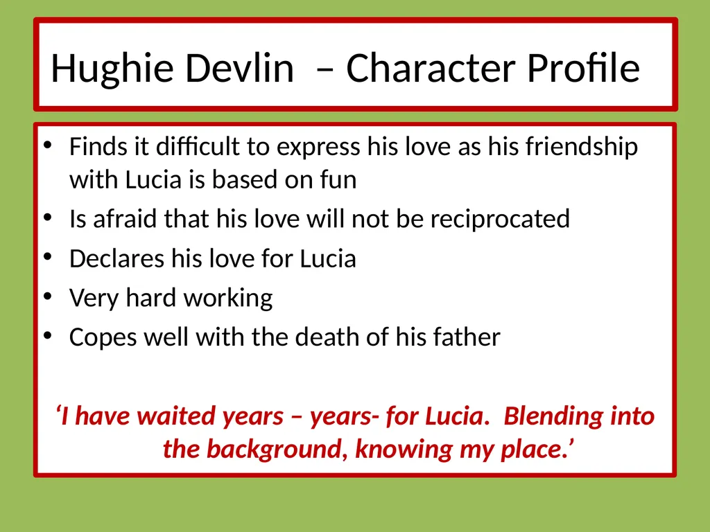 Drama Today we will be learning about: The - slide 70 of 94