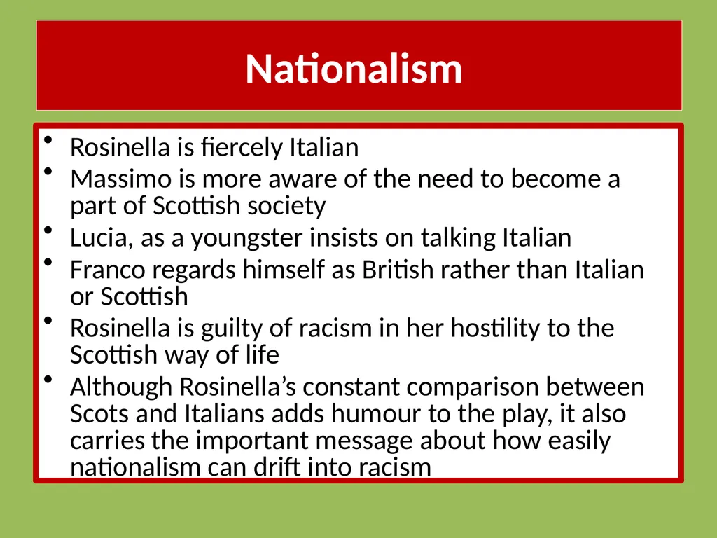 Drama Today we will be learning about: The - slide 77 of 94