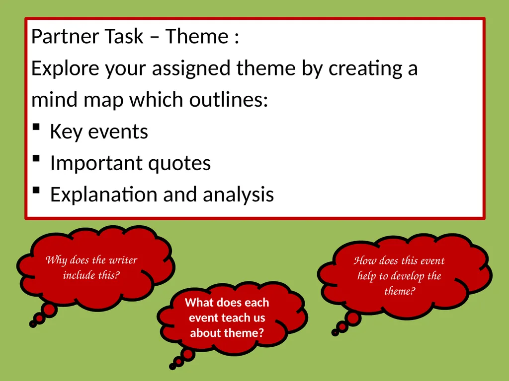 Drama Today we will be learning about: The - slide 76 of 94