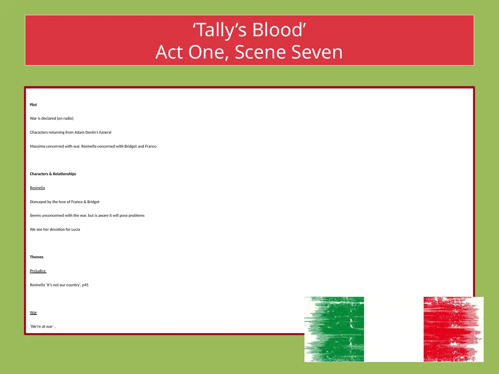 Drama Today we will be learning about: The - slide 27 of 94