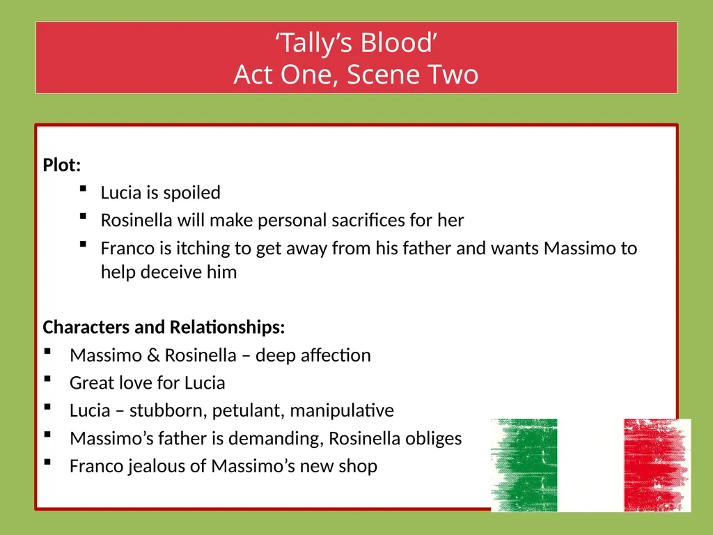 Drama Today we will be learning about: The - slide 17 of 94