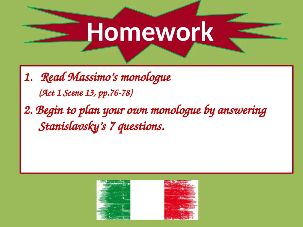 Drama Today we will be learning about: The - slide 40 of 94