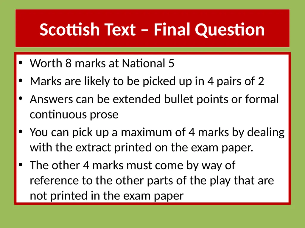 Drama Today we will be learning about: The - slide 91 of 94