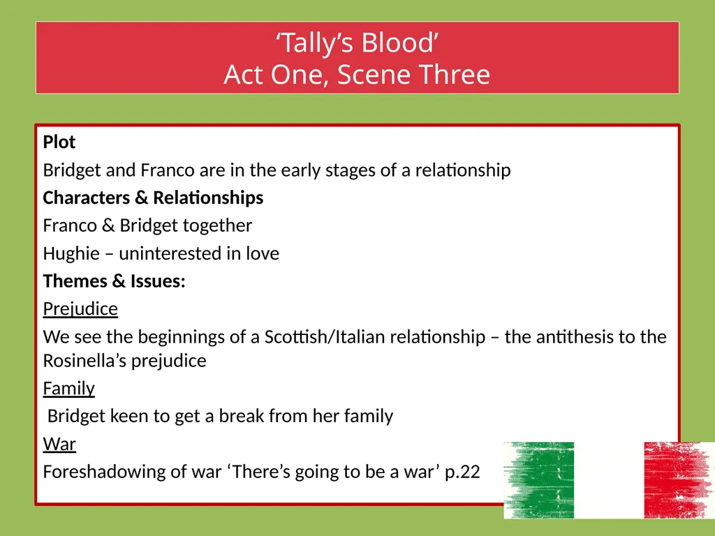 Drama Today we will be learning about: The - slide 19 of 94