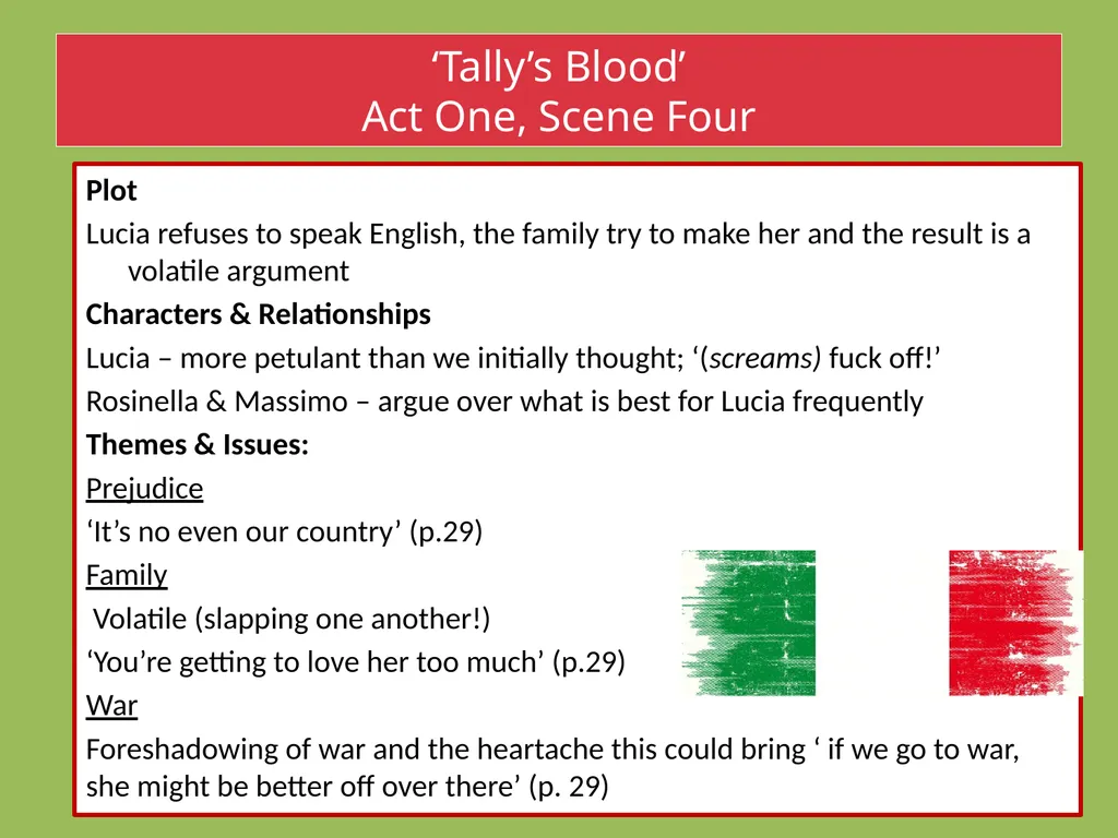 Drama Today we will be learning about: The - slide 21 of 94