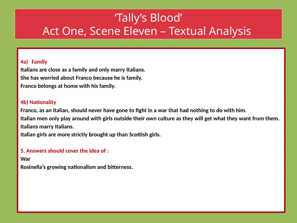 Drama Today we will be learning about: The - slide 36 of 94