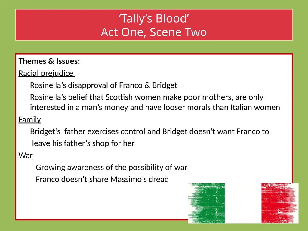 Drama Today we will be learning about: The - slide 18 of 94