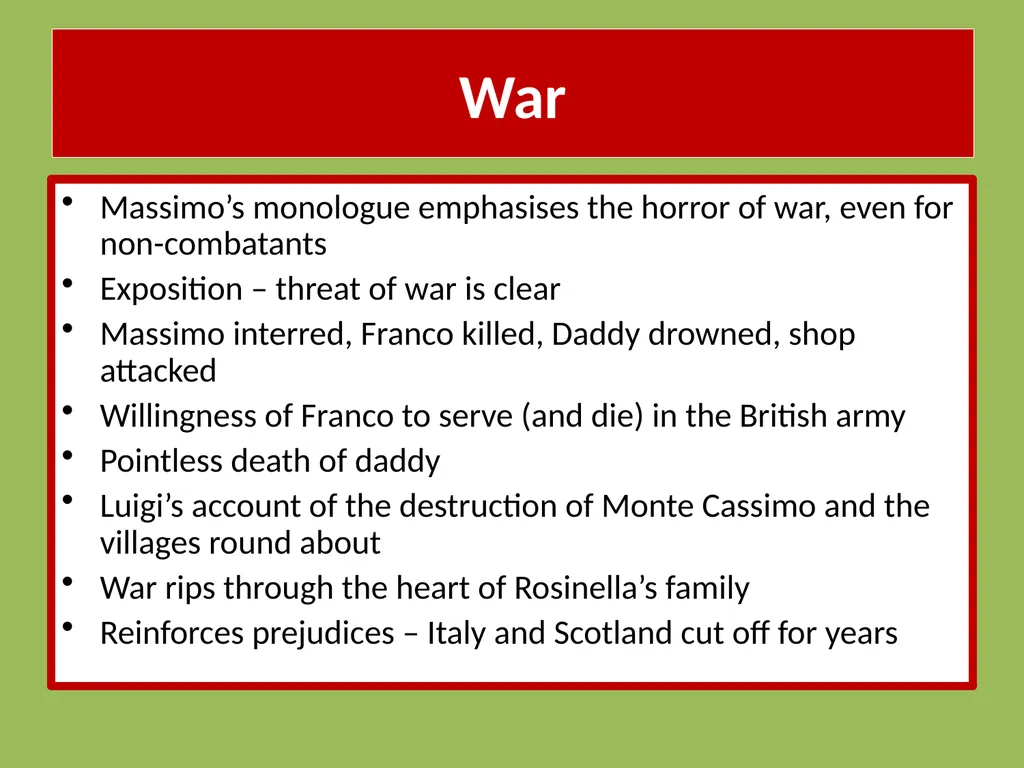 Drama Today we will be learning about: The - slide 79 of 94
