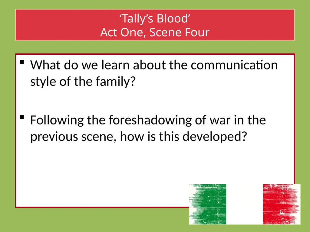 Drama Today we will be learning about: The - slide 20 of 94
