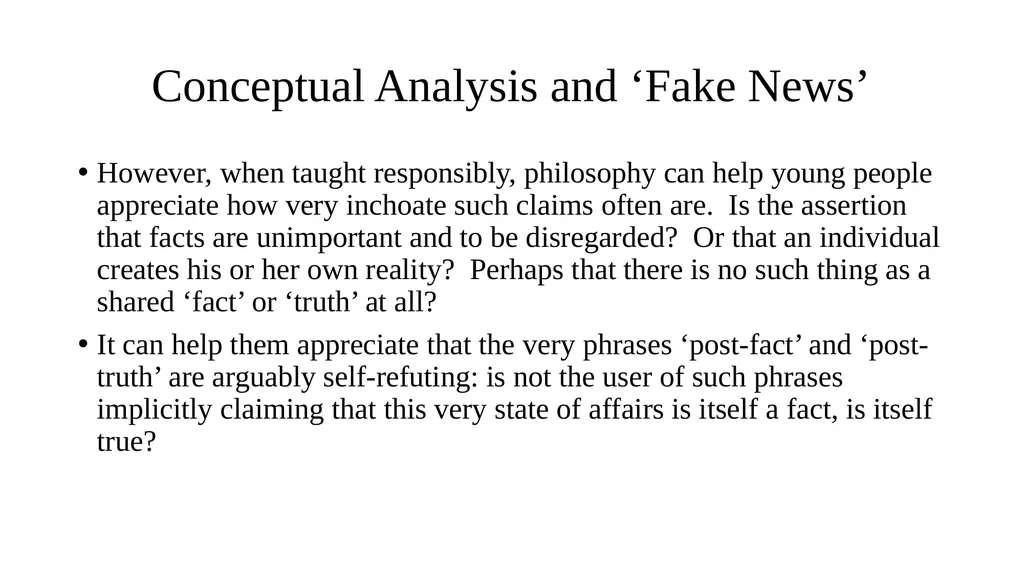 The Case for Philosophy in Schools APT Inaugural - slide 13 of 24