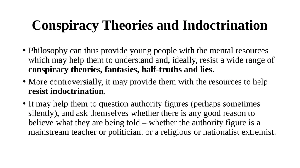 The Case for Philosophy in Schools APT Inaugural - slide 20 of 24