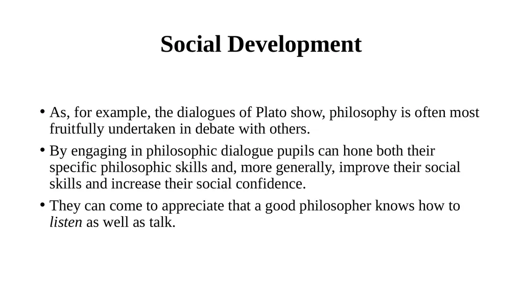 The Case for Philosophy in Schools APT Inaugural - slide 10 of 24