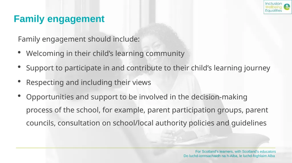 Inclusion Wellbeing & Equalities Professional - slide 9 of 23