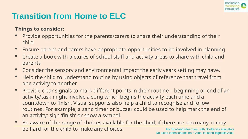 Inclusion Wellbeing & Equalities Professional - slide 13 of 23
