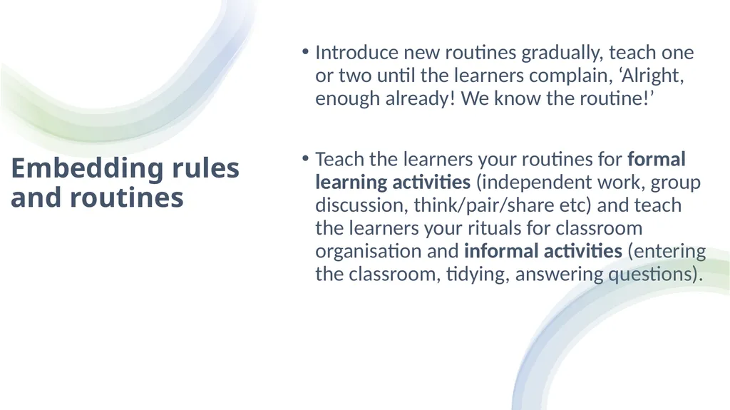 Mastery A Training Guideline for Developing - slide 27 of 37