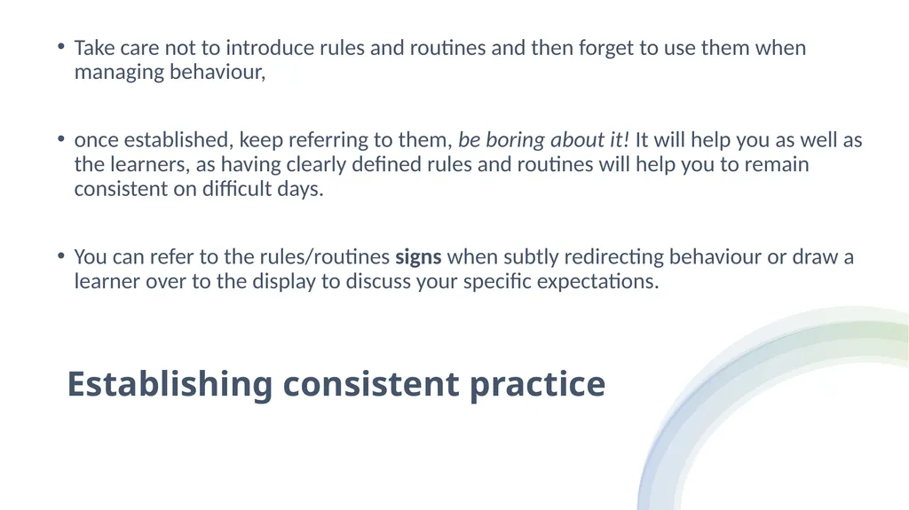 Mastery A Training Guideline for Developing - slide 30 of 37