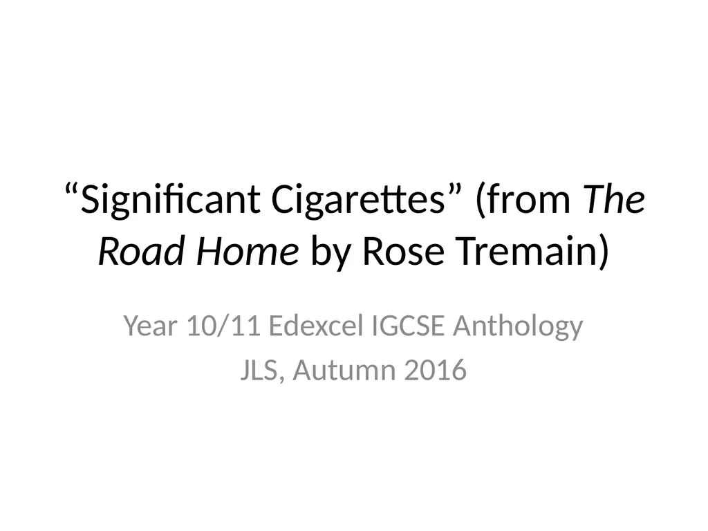 IGCSE Language Teaching materials to use from - slide 19 of 37