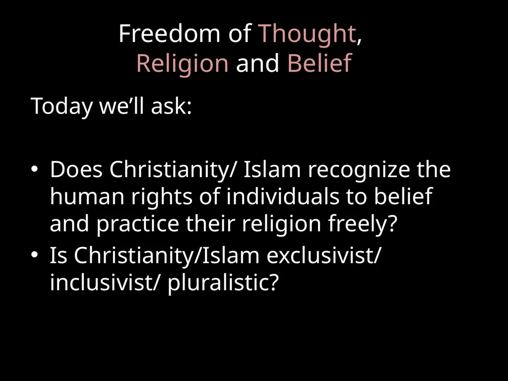 Two Chairs Exchange For AQA GCSE RS Lesson 3: - slide 4 of 12