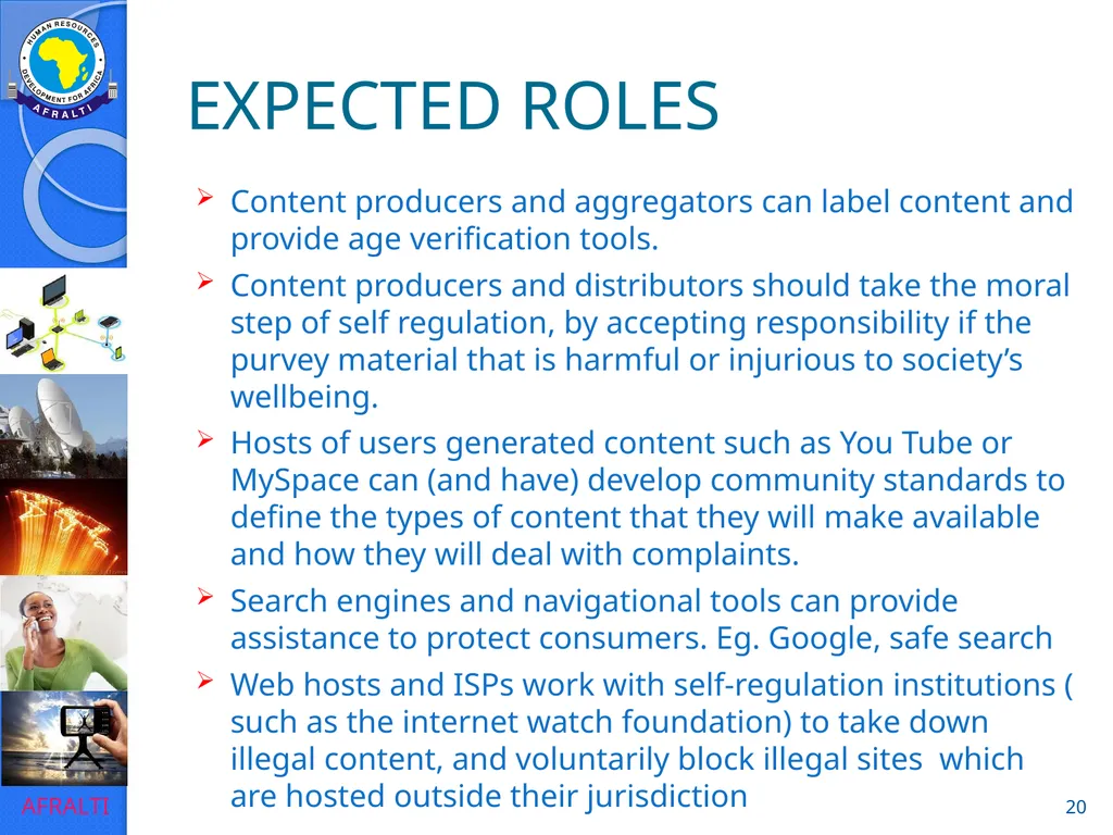 Broadcast Policy and Regulation (Licensing) ‘Yomi - slide 20 of 23