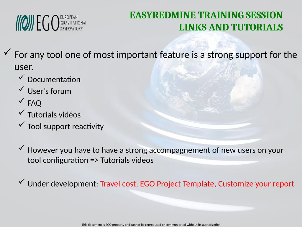 Projects Management Tool Survey of Projects - slide 26 of 28