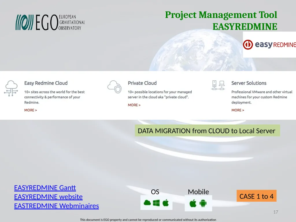 Projects Management Tool Survey of Projects - slide 17 of 28