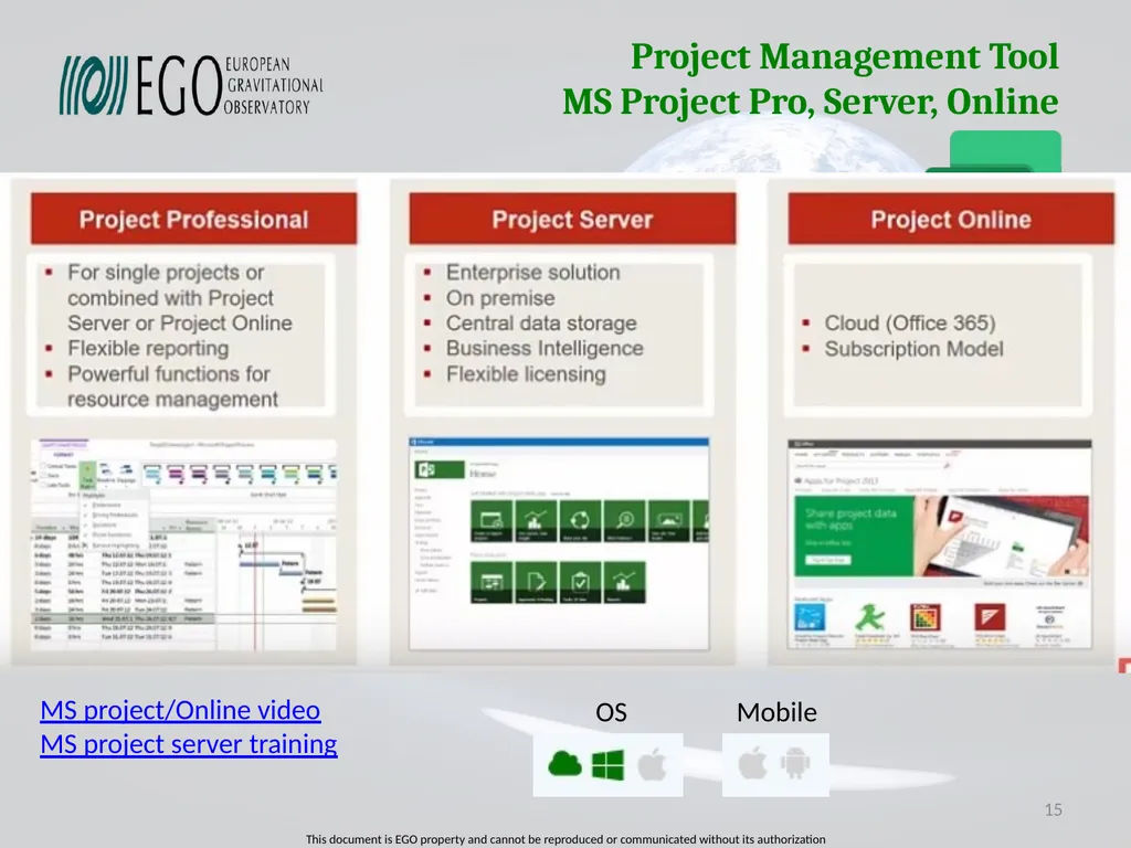 Projects Management Tool Survey of Projects - slide 15 of 28