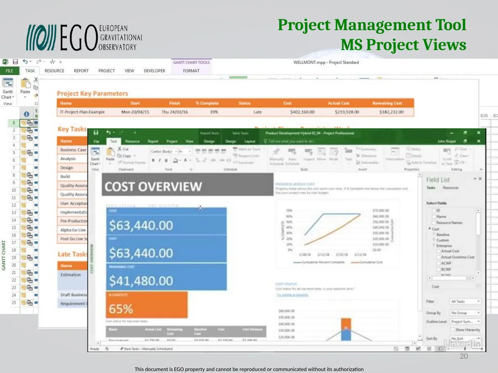 Projects Management Tool Survey of Projects - slide 20 of 28