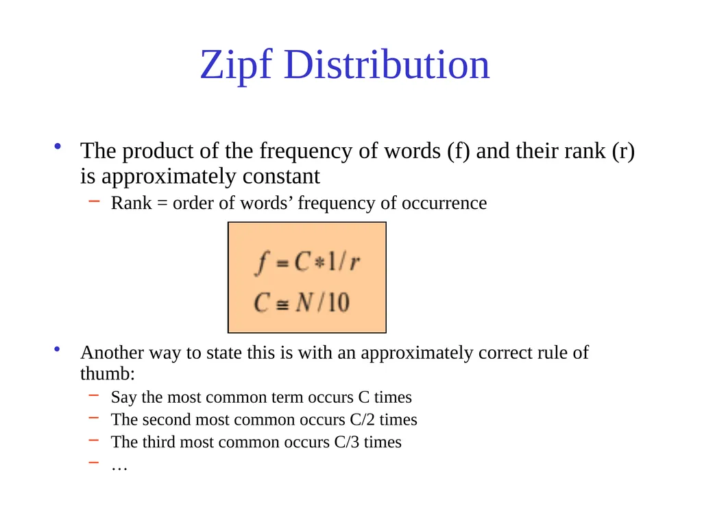 Text Processing, Tokenization, & Characteristics - slide 83 of 114