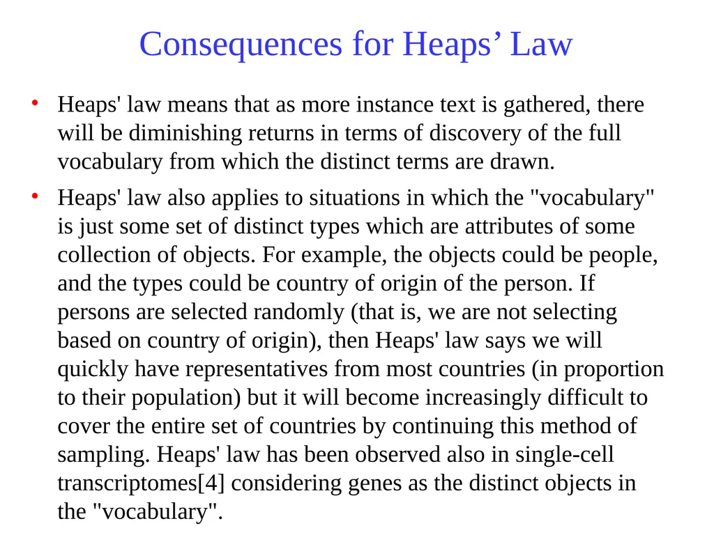 Text Processing, Tokenization, & Characteristics - slide 104 of 114