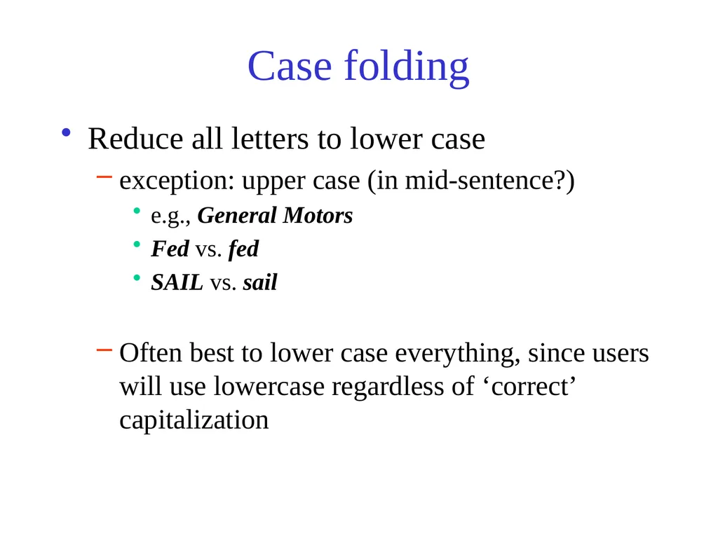 Text Processing, Tokenization, & Characteristics - slide 32 of 114