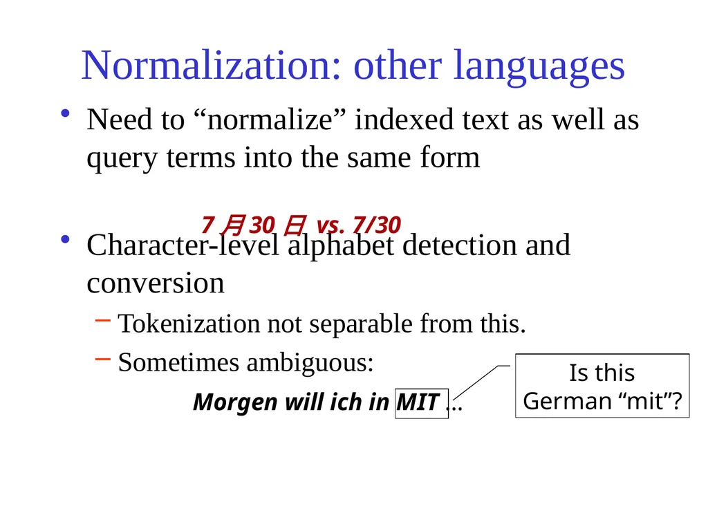 Text Processing, Tokenization, & Characteristics - slide 50 of 114