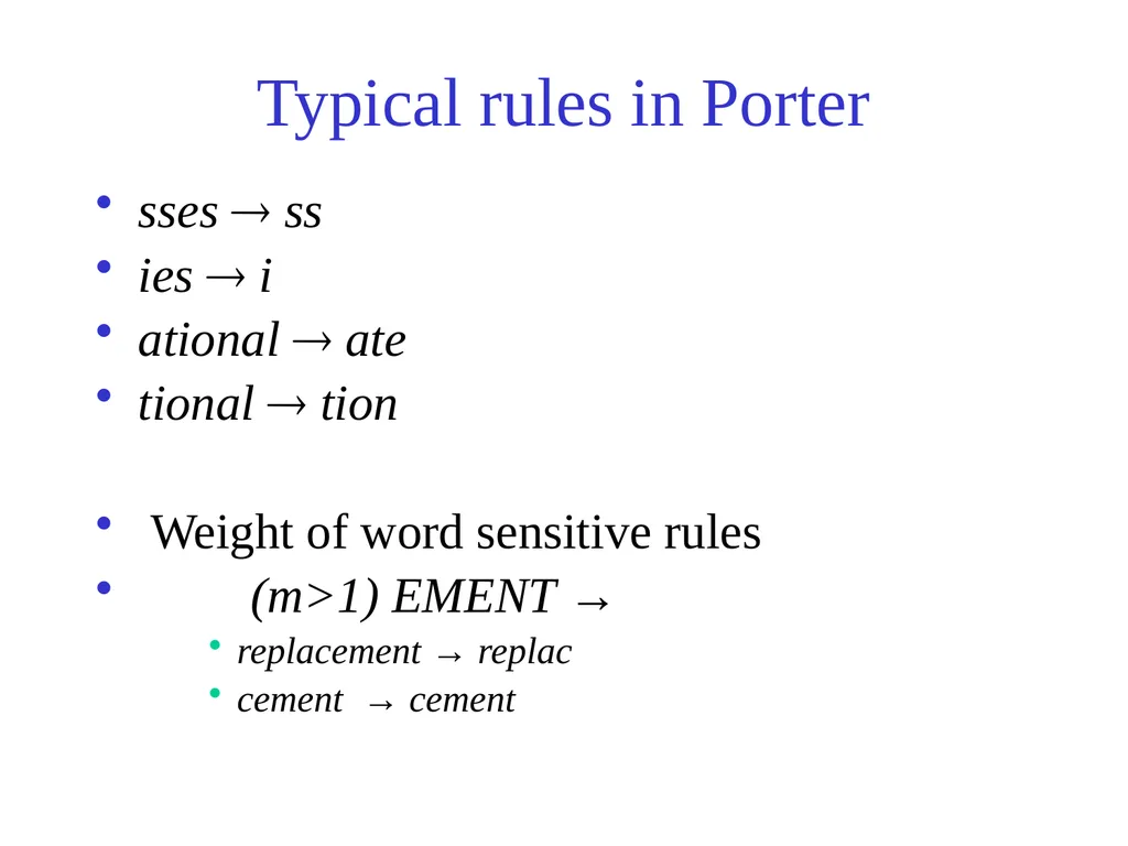 Text Processing, Tokenization, & Characteristics - slide 41 of 114