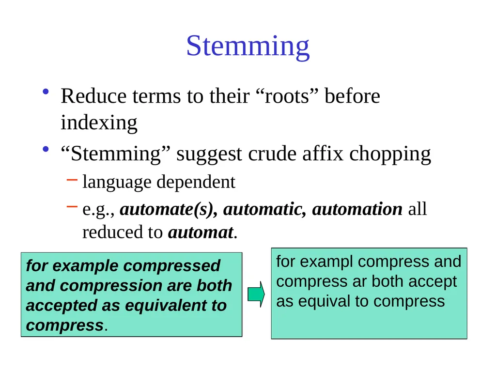 Text Processing, Tokenization, & Characteristics - slide 39 of 114