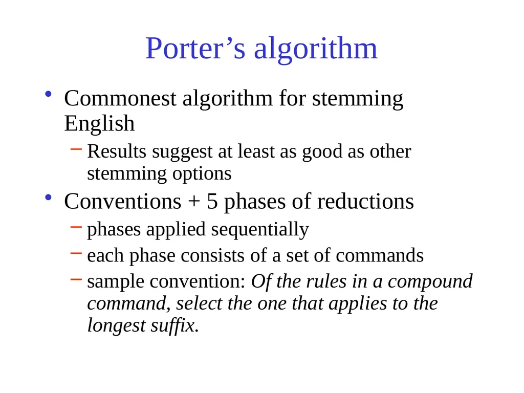 Text Processing, Tokenization, & Characteristics - slide 40 of 114